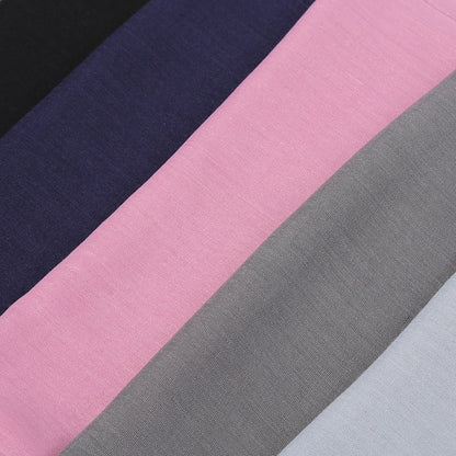 Écharpe tendance pour femme, couleur unie, hijab d'hiver, pompons, long châle, style cachemire, pashmina, bandana