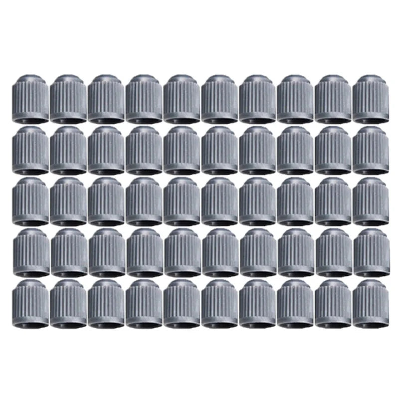 Car Tire Valve Stem Caps Plastic Tyre Valve Dust Caps Universal Wheel Stem Covers for Auto Bicycle Bike Motorcycle Car Accessory