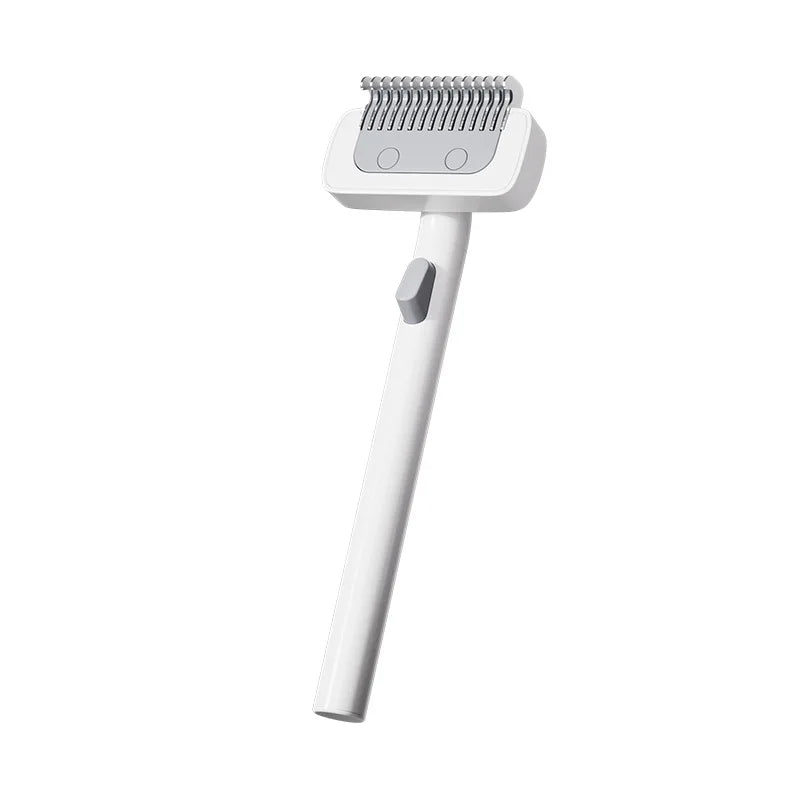 Professional Pet Comb Self Cleaning Smooth Brush for Dogs And Cats Easy to Handle Grooming Tool for Removing Floating Undercoat