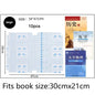 Lot de 10 feuilles de protection autocollantes pour carnet de notes A4, imperméables, pour agendas et livres, pour étudiants