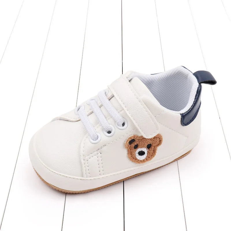 New Baby Shoes Boys Girls Classic Fashion Sports Casual Sneakers Newborn First Walker Toddler Soft Sole Non-Slip Walking Shoes