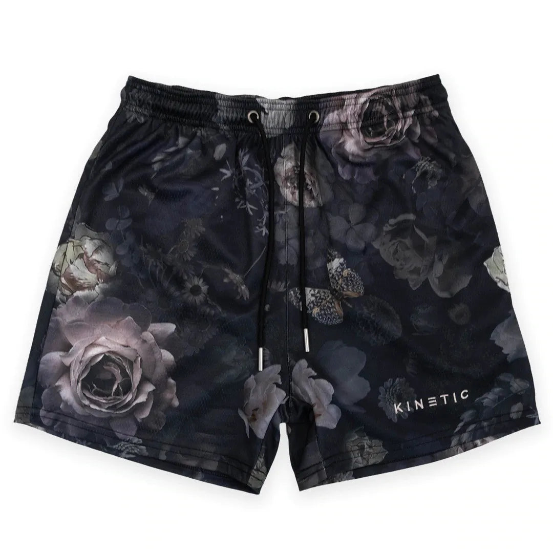 2024Summer New Digital Printing American Sports Casual Shorts Mesh Breathable and Loose Men's Short Shorts