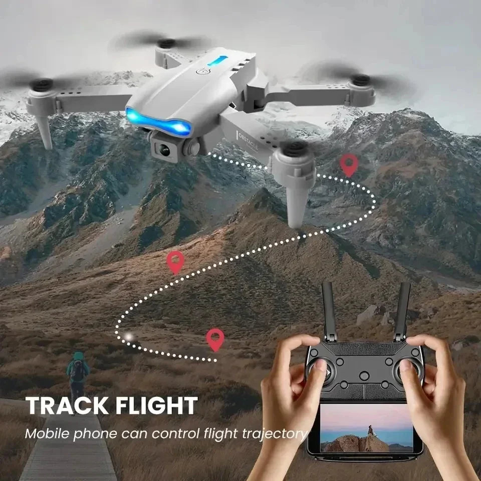 2025 E99 Pro Drone Quadcopter Remote Control Handle Four Axis Aircraft HD 6K Photography UAV Altitude Fixation Helicopter Toys