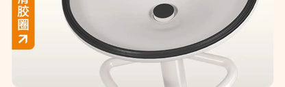 Minimalist Modern Home Elevated Foot Stool Adjustable Backrest Seat Creamy Milk Tea Shop Dining Stool Kitchen Island Seat