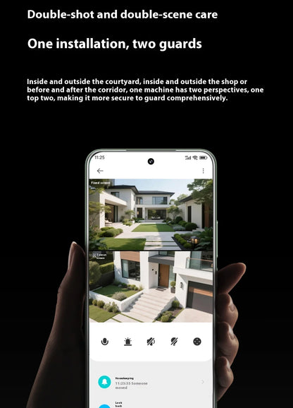 Xiaomi Outdoor Camera 4 Dual Version MJSXJ10HL IP66 Security Protection CCTV AI Detection Full-Color Night Vision Smart Home