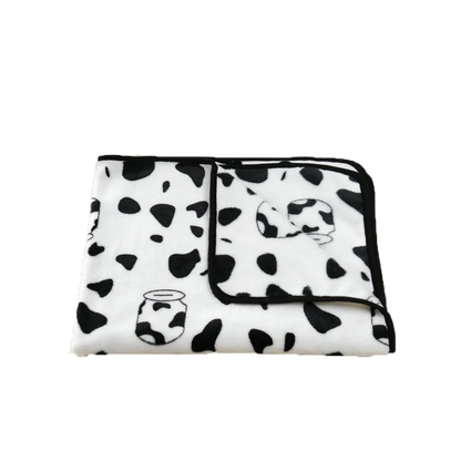 Print Pet Dog Blanket for Small Medium Big Dogs Cats Autumn Winter Cozy Soft Fleece Puppy Bed Mat Bulldog Pug Chihuahua Supplies