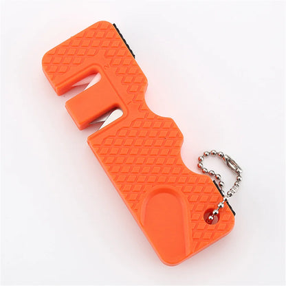 Knife Sharpener Pocket Ceramic Sharpen Diamond Tool Scissor Sharpen Gears Fish Hook Carbide Knife Whetstone Outdoor Multi Tools
