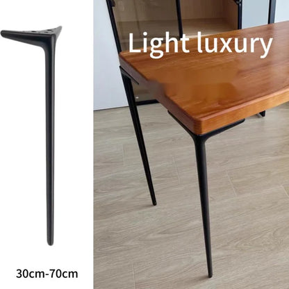 Pieds de meubles minimalistes modernes, cadres en fer, pieds de support pour meuble TV, accessoires robustes et stables, élégants et fiables
