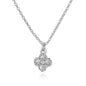 HECHENG, 18K Gold-plated CZ Stone Exquisite And Compact Flower Shaped Women's Necklace Collarbone Chain Dropshipping