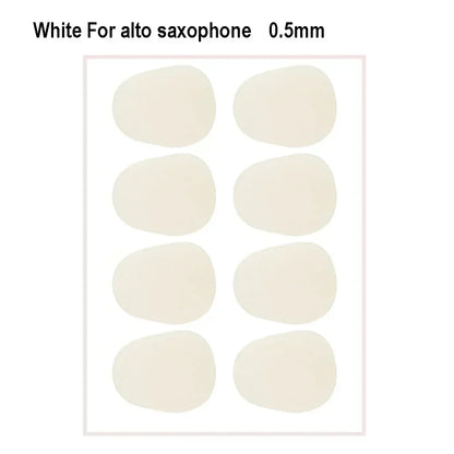 Coussinets d'embouchure pratiques et de qualité, en silicone, pour saxophone, clarinette, 0,5 mm/0,8 mm