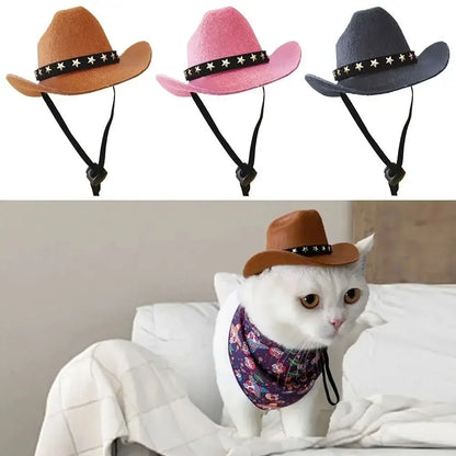 Outdoor Adjustable Pet Dog Hat Summer Pet Accessories Dogs Cat Caps Dogs Cats Headwear Dog Cat
