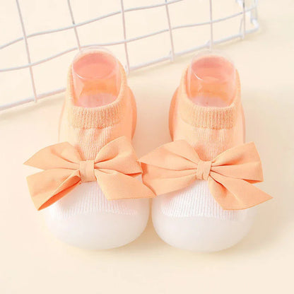 Summer New Combed Cotton Anti slip and Breathable Children's Soft Sole Shoes Baby Walking Shoes Mesh Faced Baby Floor Socks