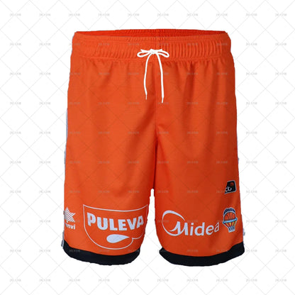 24/25 New Arrival Valencia City Basketball Shorts Jersey for Kids & Adults Summer Shorts Spain Basketball Training Men's Jerseys