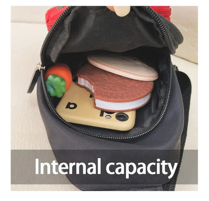 Sac bandoulière Marvel Spiderman pour enfants, sac de rangement réglable, sac à bandoulière Kawaii imprimé BD, sac de voyage léger, cadeau
