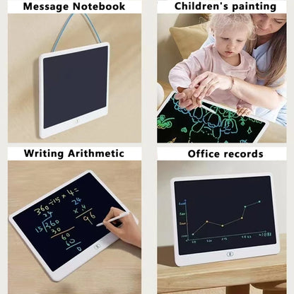 Tablette à dessin LCD 16 pouces, outils d'écriture et de peinture pour enfants, jouets éducatifs pour filles et garçons de 3, 4, 5, 6 et 7 ans