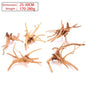 Natural Tree Trunk Aquarium Decoration Fish Tank Ornament Driftwood Cuckoo Roots Micro Landscape for Reptiles and Aquatic Decor