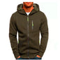 2024 new Spring Men's Jackets Hooded Coats Casual Zipper Sweatshirts Male Tracksuit Fashion Jacket Mens Clothing Outerwear