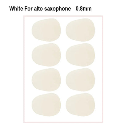 Coussinets d'embouchure pratiques et de qualité, en silicone, pour saxophone, clarinette, 0,5 mm/0,8 mm