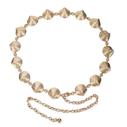 Chaîne de taille bohème d'été, pendentif en forme d'étoile de mer, coquillage, lien de taille ajouré, chaîne de corps pour bikini de plage pour femmes