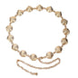Chaîne de taille bohème d'été, pendentif en forme d'étoile de mer, coquillage, lien de taille ajouré, chaîne de corps pour bikini de plage pour femmes