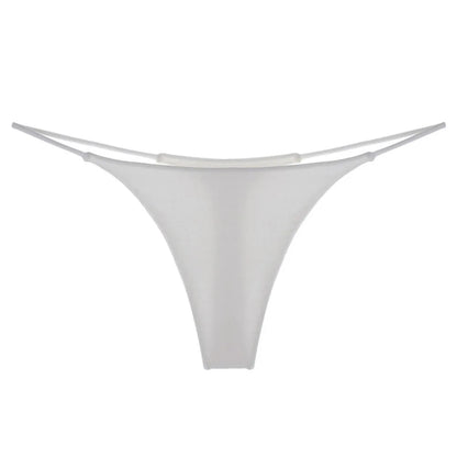 Women's Panties Sexy T-back G-strings Thongs Low Rise Lingerie Underwear Comfortable High Cut Ladies Briefs Tanga