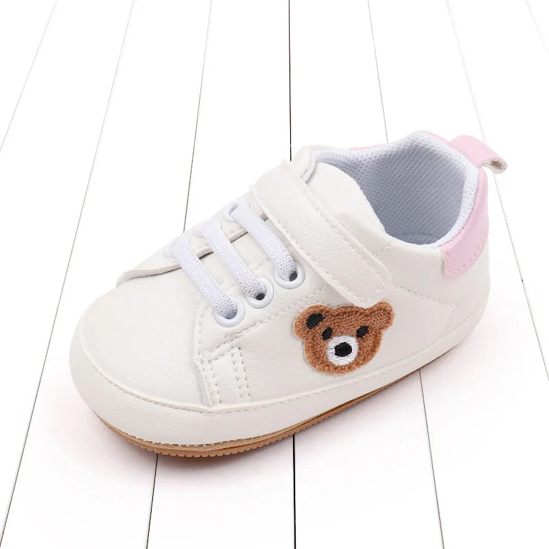 New Baby Shoes Boys Girls Classic Fashion Sports Casual Sneakers Newborn First Walker Toddler Soft Sole Non-Slip Walking Shoes