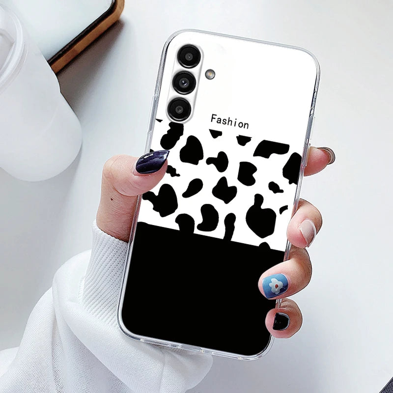 For Samsung Galaxy S23 FE Case Flowers Soft Silicone Back Case for Samsung S 23 FE Phone Cover S 23FE Coque Funda Transparent