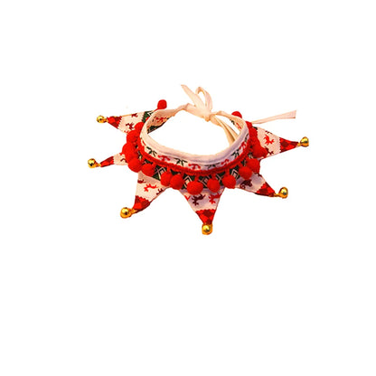 Accessoires de Noël pour chien, écharpe de Noël pour chien, chat, bavoir pour chiot, collier pour animal de compagnie, collier pour petit chien, fête de vacances, accessoires de toilettage