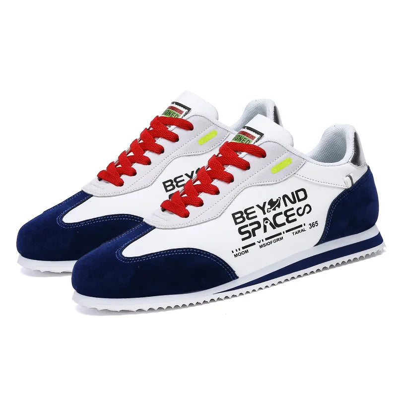 Spring New 2023 Fashion Yellow Low Casual Sneakers Men Comfortable Flats Outdoor Sport Shoes Trainers Mens Sneakers Basket Homme