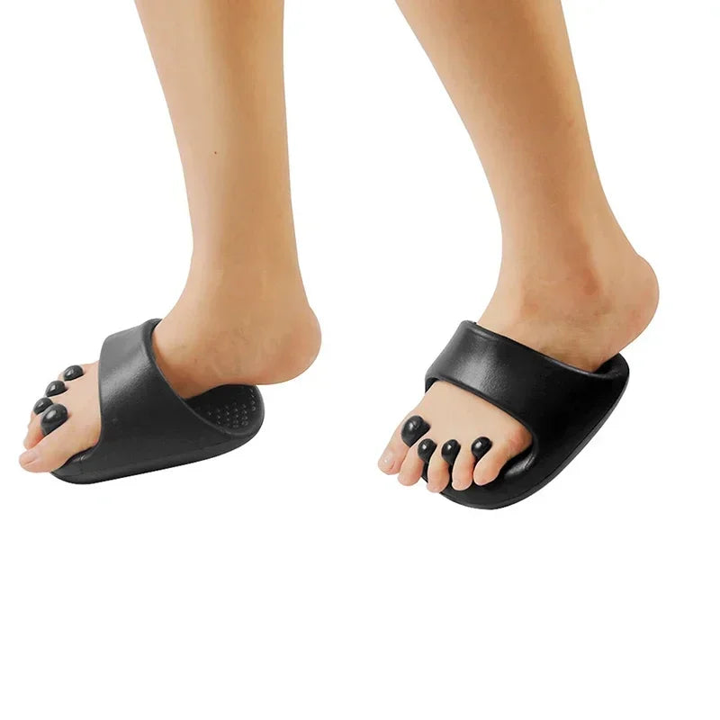 arch support Women Weight Loss Massage Slippers Slide Sandals Shaking Shoes Thick Soled Postpartum Massage Slim Legs Shake Shoes