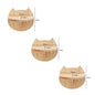 Étagères murales pour chats et échelle en corde, griffoir pour meubles pour chats, plateforme de saut en bois, jeu et sommeil pour chats