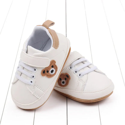 New Baby Shoes Boys Girls Classic Fashion Sports Casual Sneakers Newborn First Walker Toddler Soft Sole Non-Slip Walking Shoes
