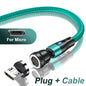 AUFU 5A Magnetic Cable 540 Rotate Fast Charging Magnetic USB Type C Cable For iPhone 14 Samsung Xiaomi Realme Mobile Phone Cable