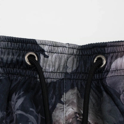 2024Summer New Digital Printing American Sports Casual Shorts Mesh Breathable and Loose Men's Short Shorts