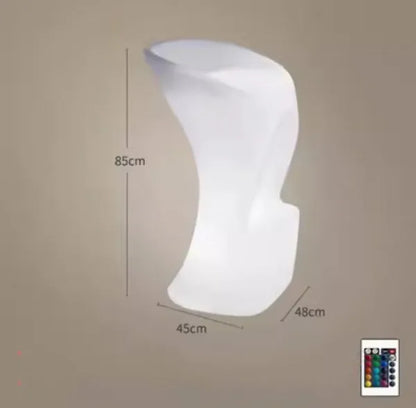 NewOut Door Use Led Illuminated Bar Cocktail Table Rechargeable Bar Plastic Table Lighted Up Coffee Table Ktv Disco Party Supply