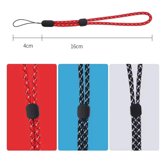 Lot de 10 dragonnes réglables de 19 cm pour accessoires électroniques, étuis de téléphone, porte-clés, appareil photo