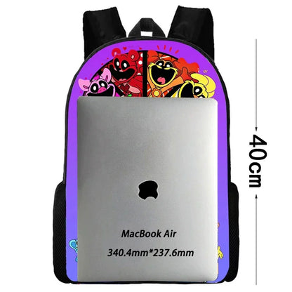 Child School Cute Anime Charizards Backpack with Lunch Bags ,Pencil Bags ,School Bags for Boys Girls Best Gift
