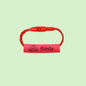 24pcs Baby Shoes Schoolbag Cup Clothes Name Sticker Waterproof Tag Rope Baby Name Ring Children Customized Name Label Pendant