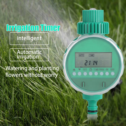 Minuterie d'arrosage avec écran LCD, système d'arrosage automatique de jardin, système d'irrigation goutte à goutte