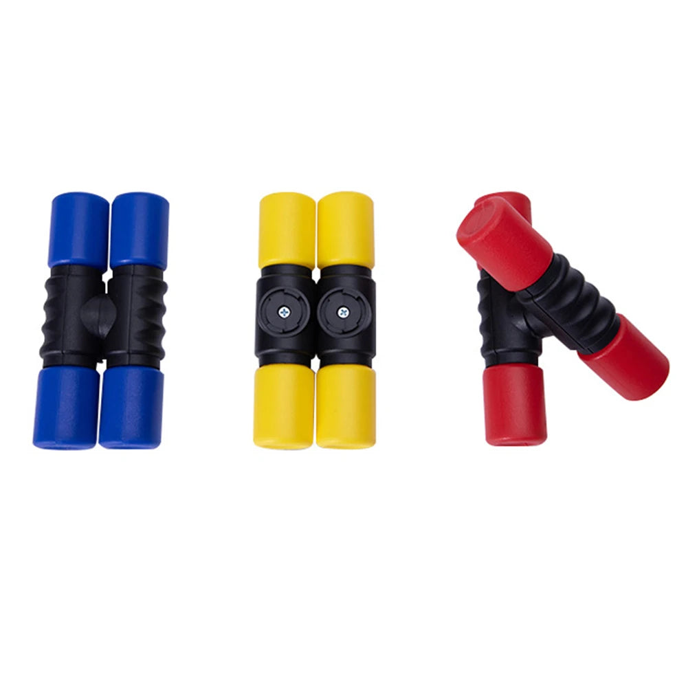 Sand Hammer Shaker Lightweight Plastic Double Shaker Rattle Percussion Musical Instruments Sand Hammer Giftsf For Beginners