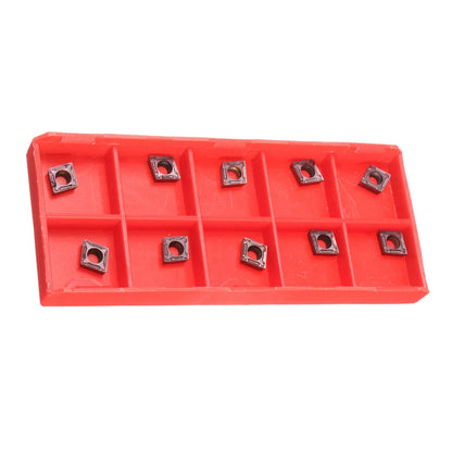 4Pcs 7/8/10/12mm SCLCR06 Lathe Boring Bar Turning Tool With 10Pcs CCMT0602 Inserts +4Pcs T8 Wrench