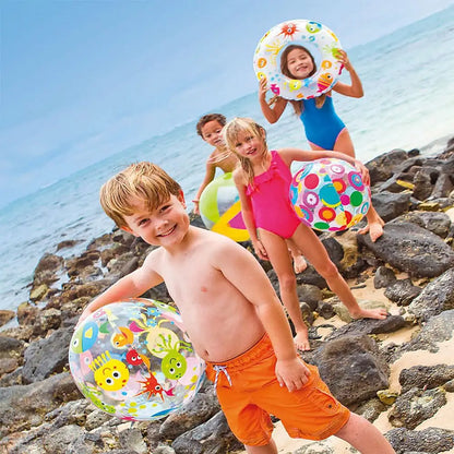 Ballon gonflable pour piscine, jardin, intérieur et extérieur, idéal pour les enfants, idéal pour le volley-ball, la plage ou la plage.