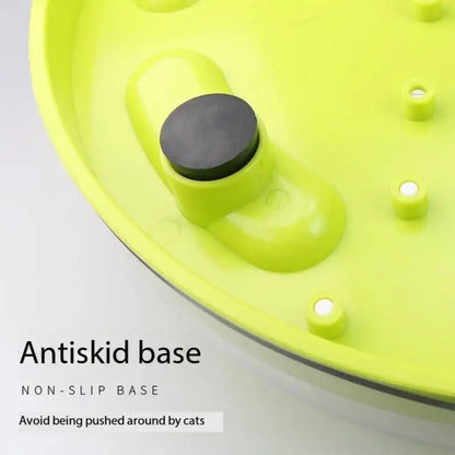 Cat Puzzle Interactive Treat Dispensing Toy Mental Enhancement Slow Feeder Toy  Interesting Cat Maze Slow Feeder Tray Bowl