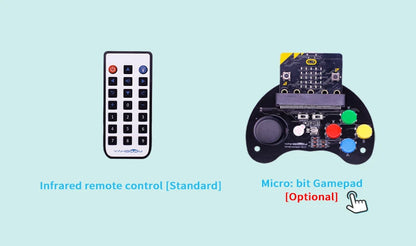 Yahboom Programmable Robot Smart Car for Kids Gift Education DIY Learning Coding Kit APP IR Control Compatible with Microbit V2
