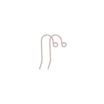 Crochets de boucles d'oreilles en laiton imitation rhodium couleur or 18 carats pour femmes, accessoires de bijoux à faire soi-même, vente en gros