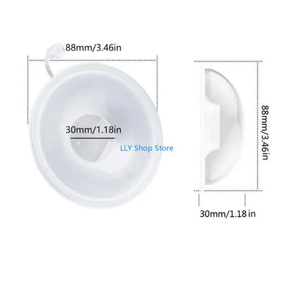 T8UD 2PCS Breast Shells Milk Catcher Nursing Cups Breastfeeding Supplies