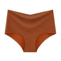 High Quality Ice Silk Cotton Crotch Panties High Waist V-Shape Comfortable Breathable Triangle Panty