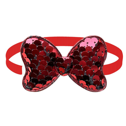 50/100pcs Sequin Style Pet Puppy Ties Dog Accessories Pet Dog Bow Tie Bowknot Dog Bowtie Collar Pet Dog Grooming Product