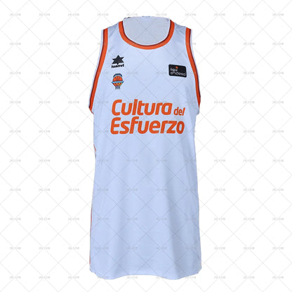 24/25 New Arrival Valencia City Basketball Shorts Jersey for Kids & Adults Summer Shorts Spain Basketball Training Men's Jerseys