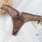 European Thong  Women's Underwear Panty Low Waist Seamless Underpants Comfort G-String Sexy Lace Panties Female Sexy Lingerie